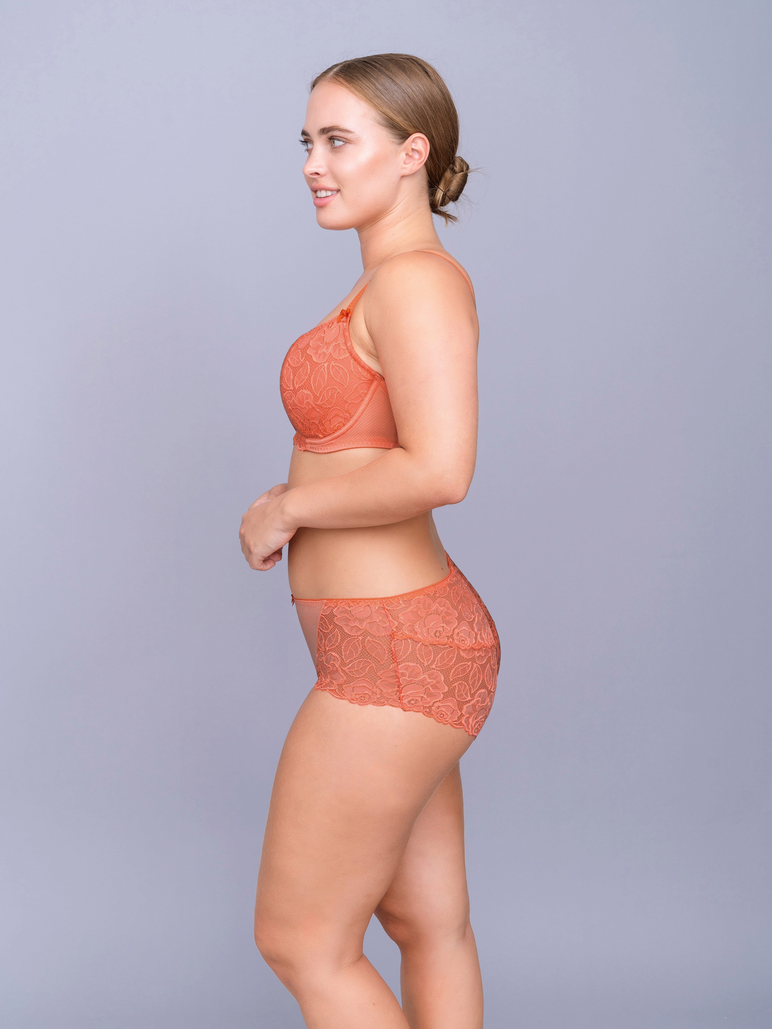 Florence Balconette Bra - Fresh Peach - CA$35.80 - CHANGE Lingerie