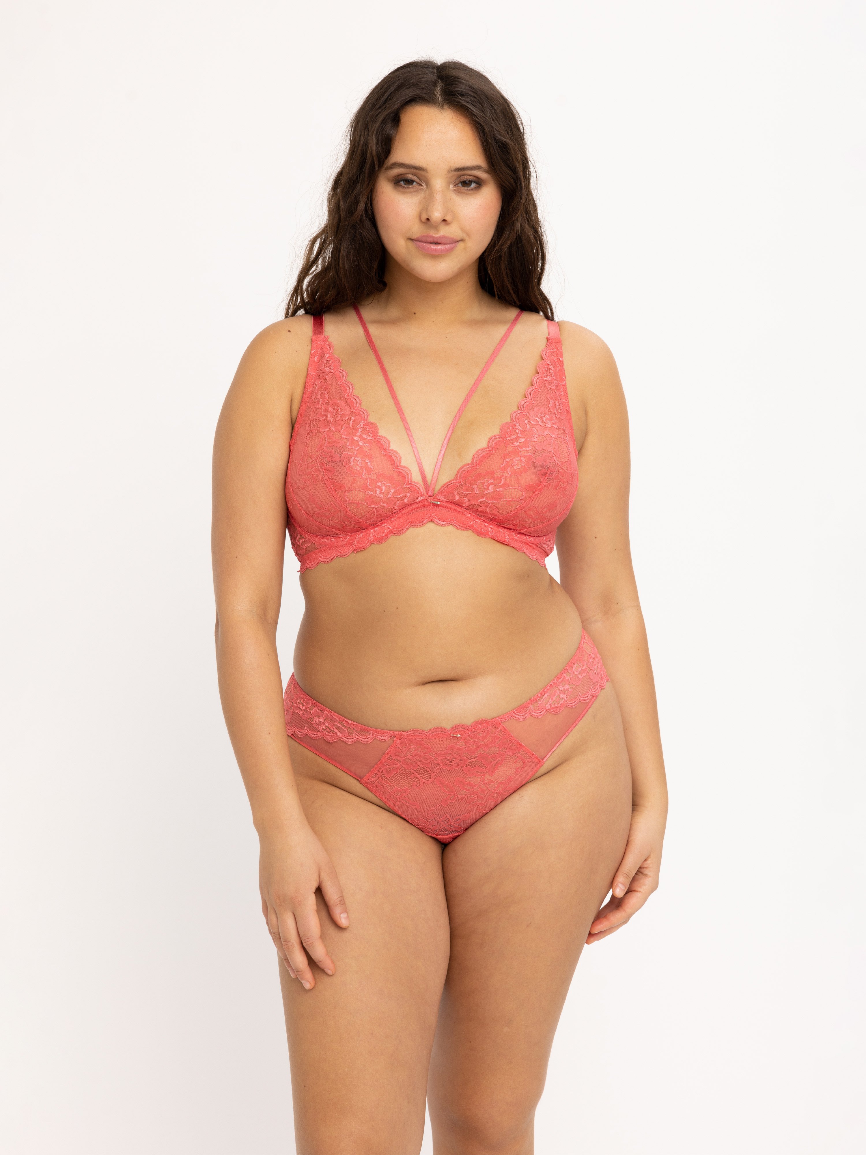 Lucca Triangle Bra - Hot Pink - $15.60 - CHANGE Lingerie