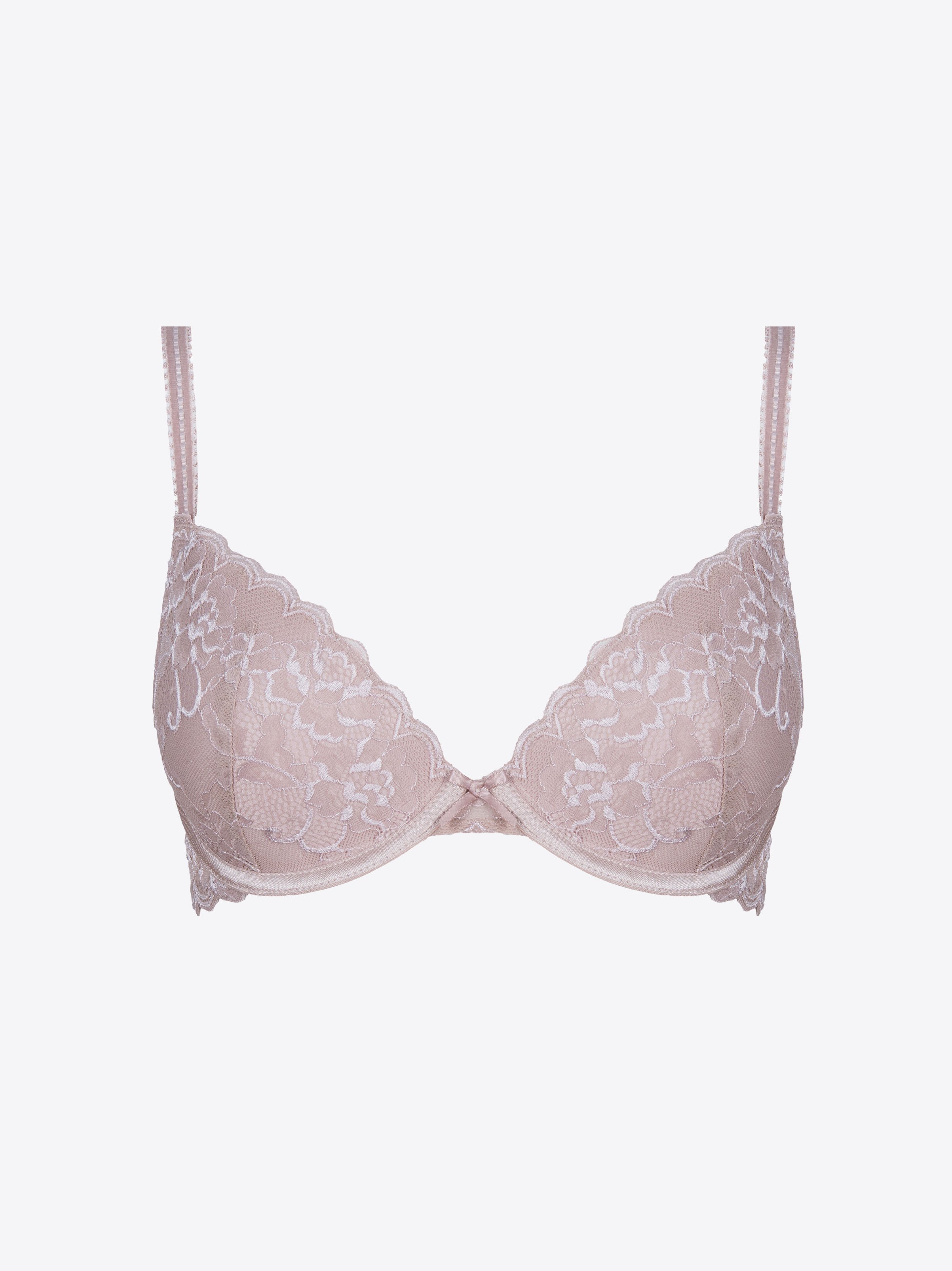 Liberation Quilted Satin Bra