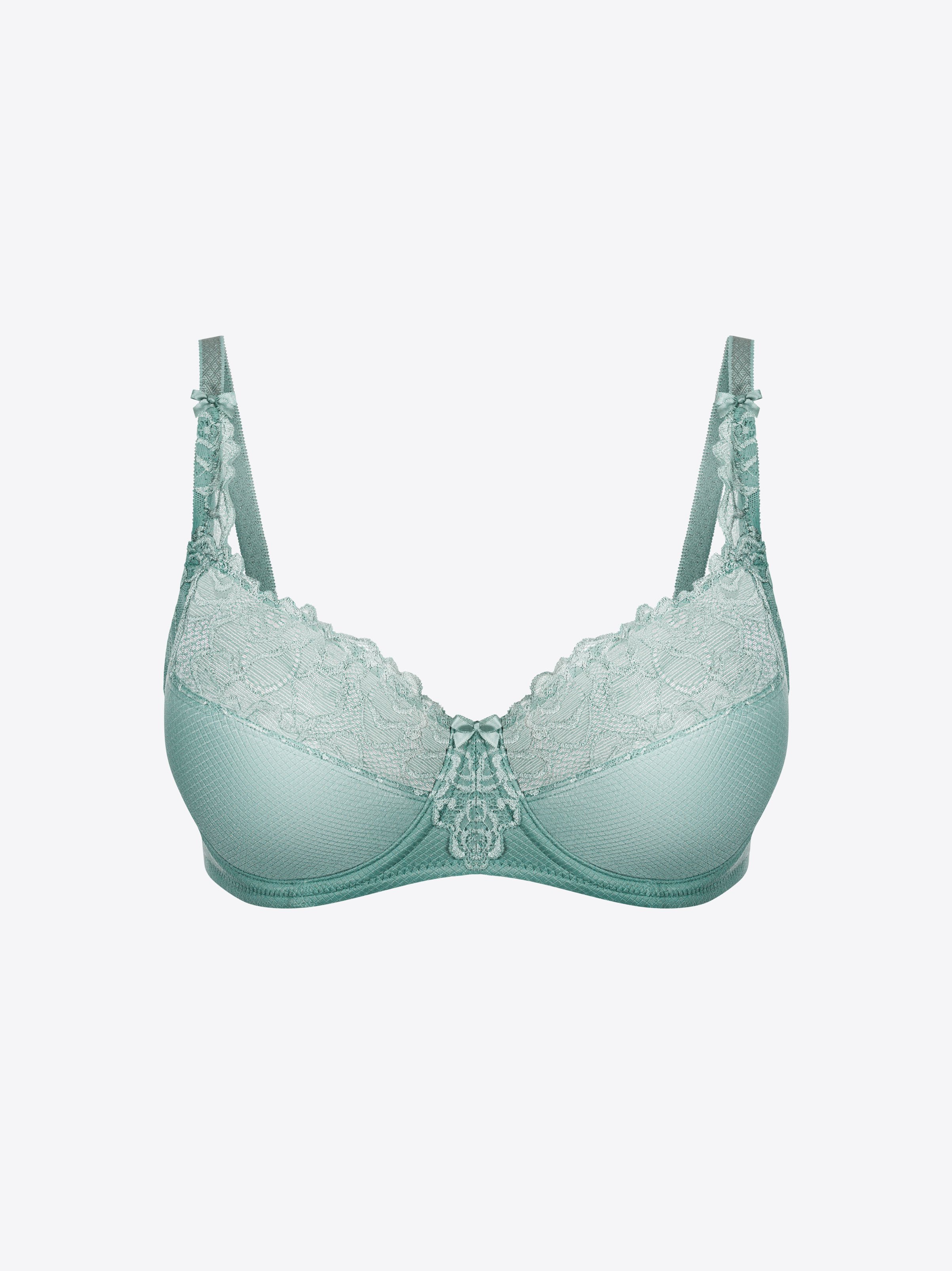 Lyse full cup bra green Miss Sans Complexe