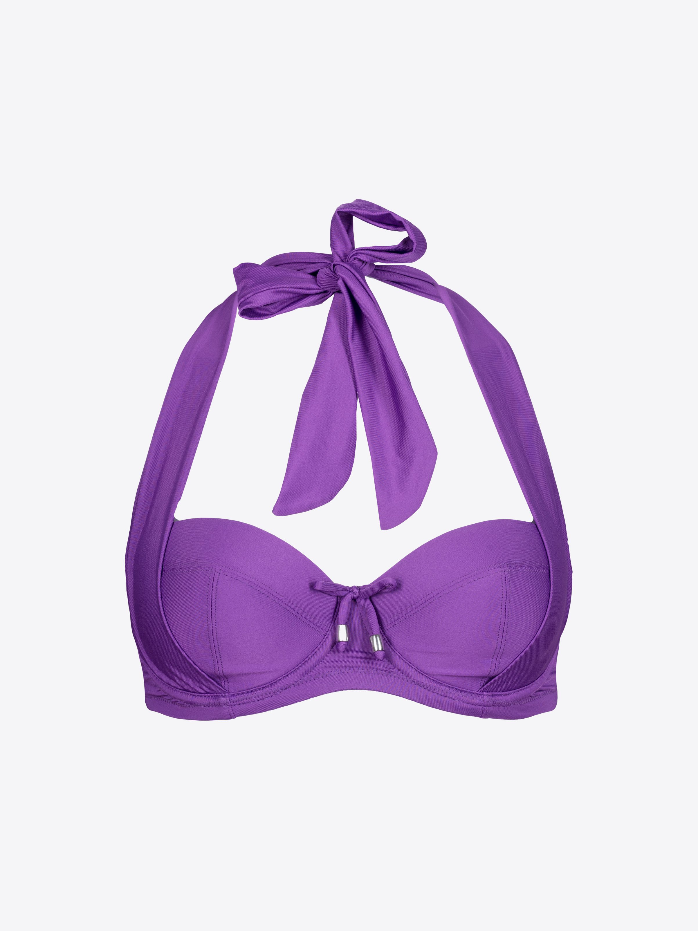 Marisol Bandeau Bikini Top - Bright Violet - $44.75 - CHANGE Lingerie
