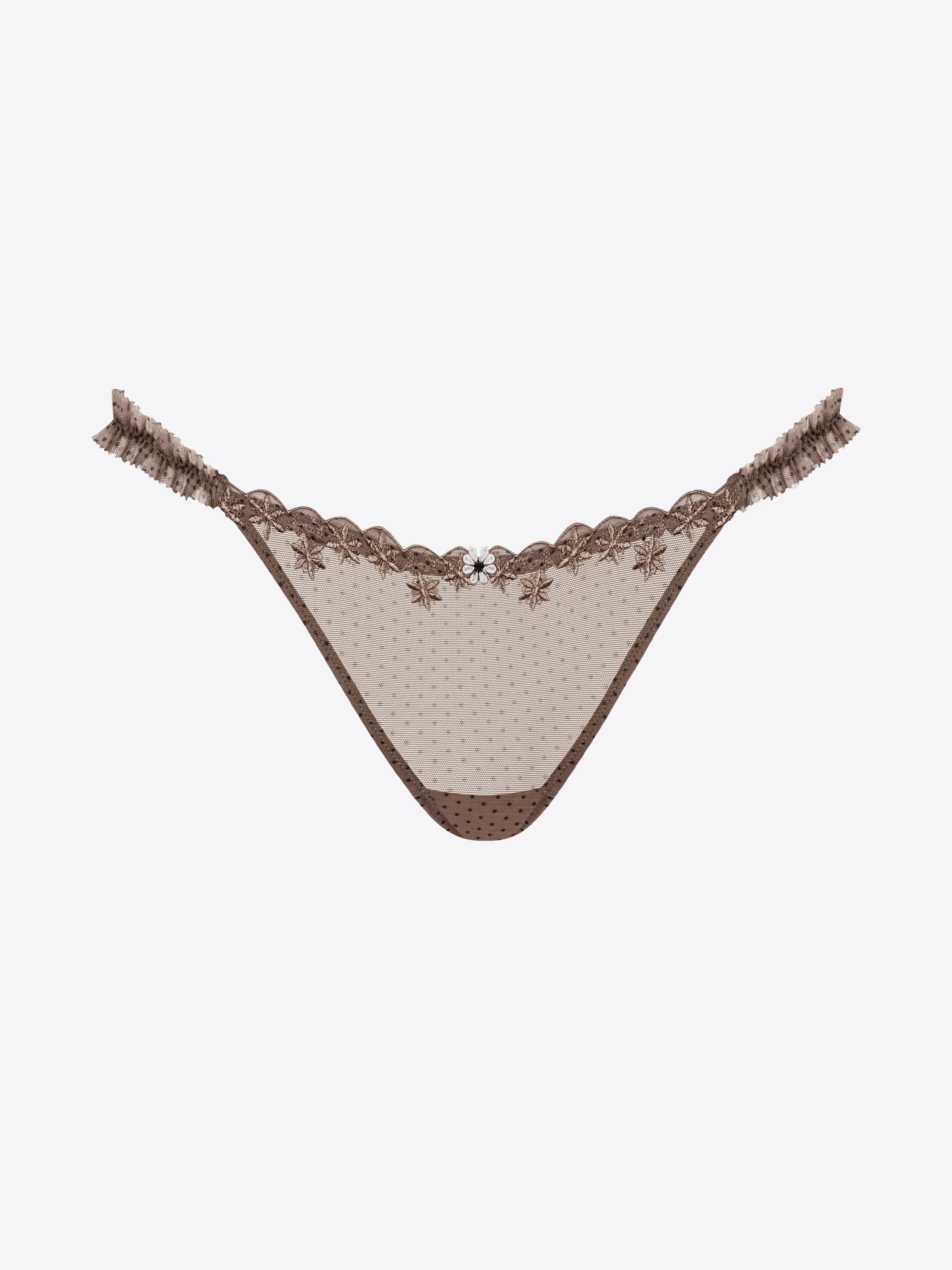 Marny Mini Thong - Fossil - CA$11.70 - CHANGE Lingerie
