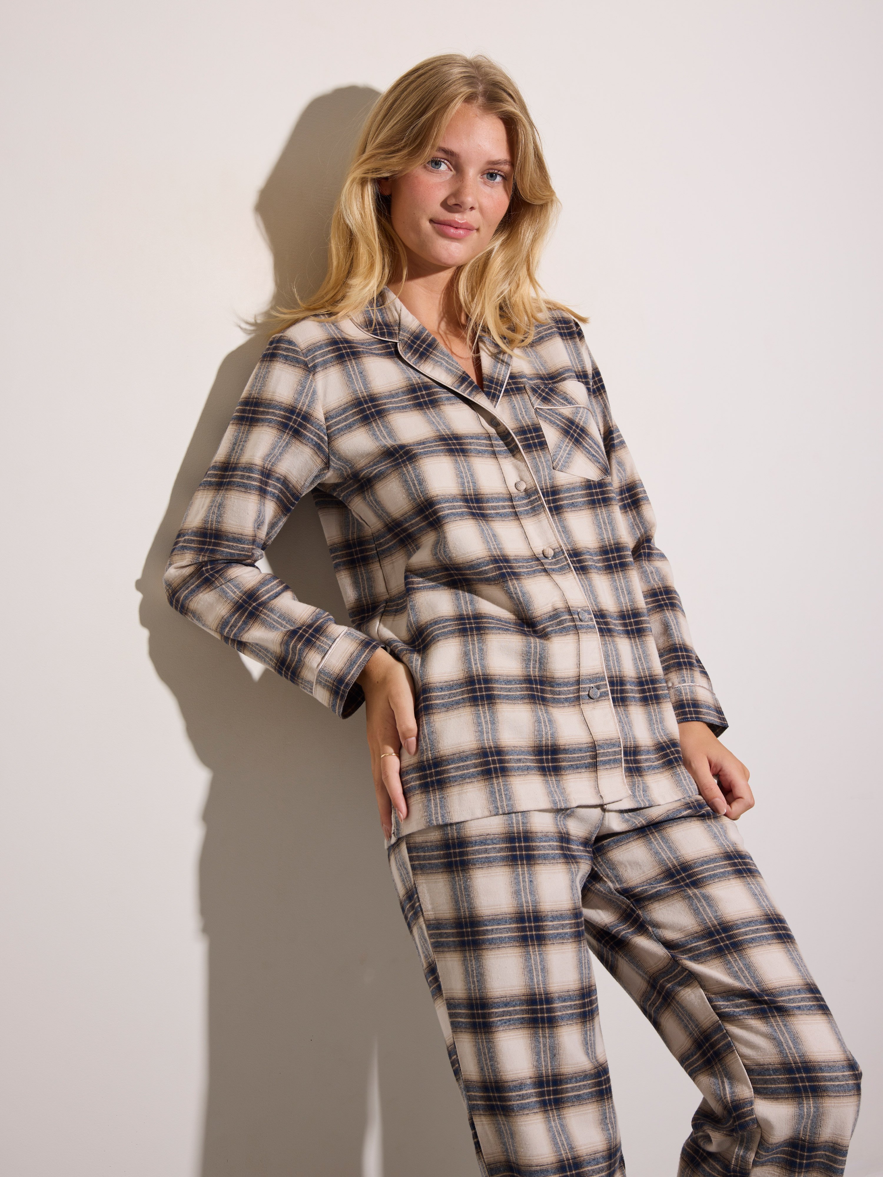 Luna Long Sleeve Pajama Shirt