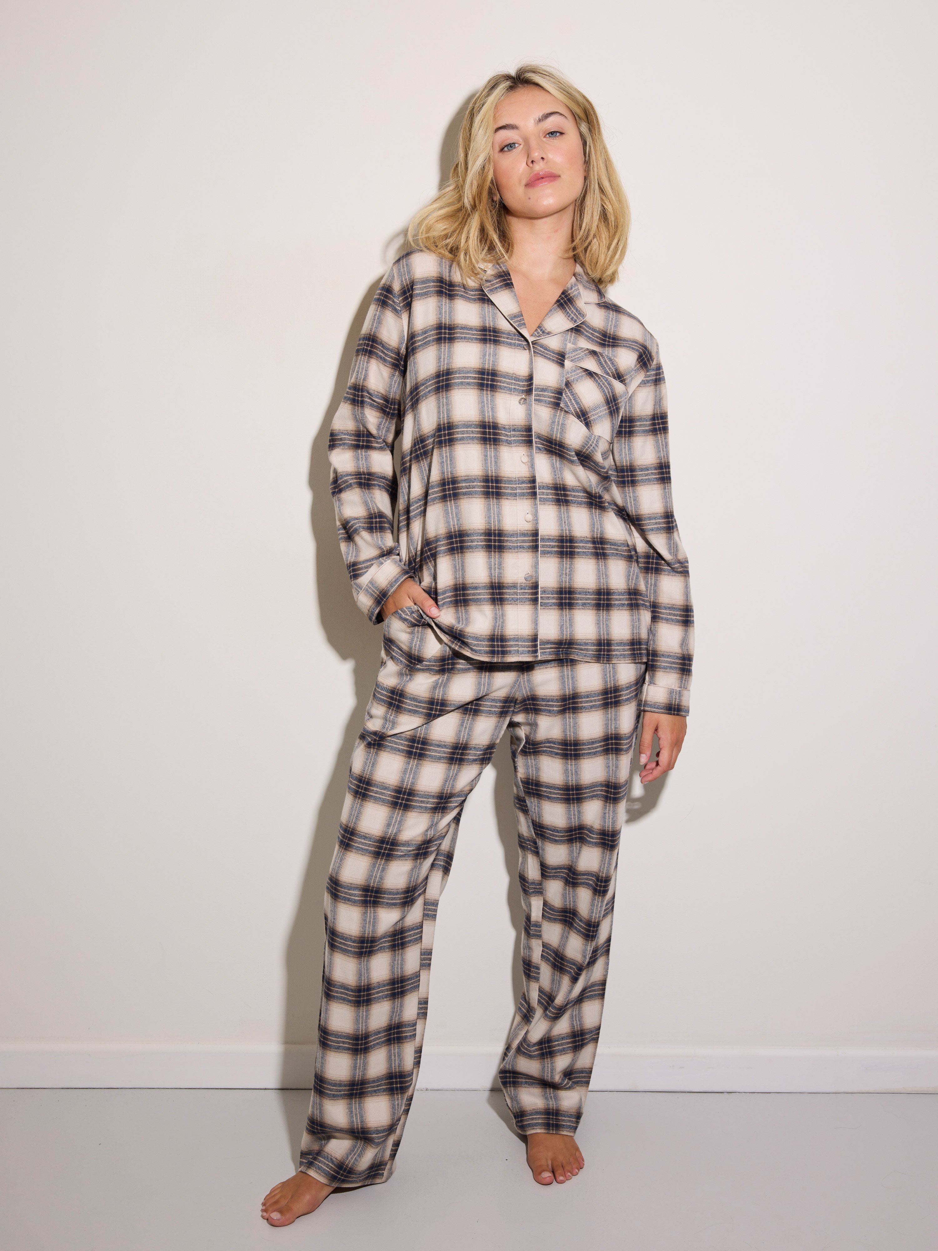 Luna Long Sleeve Pajama Shirt
