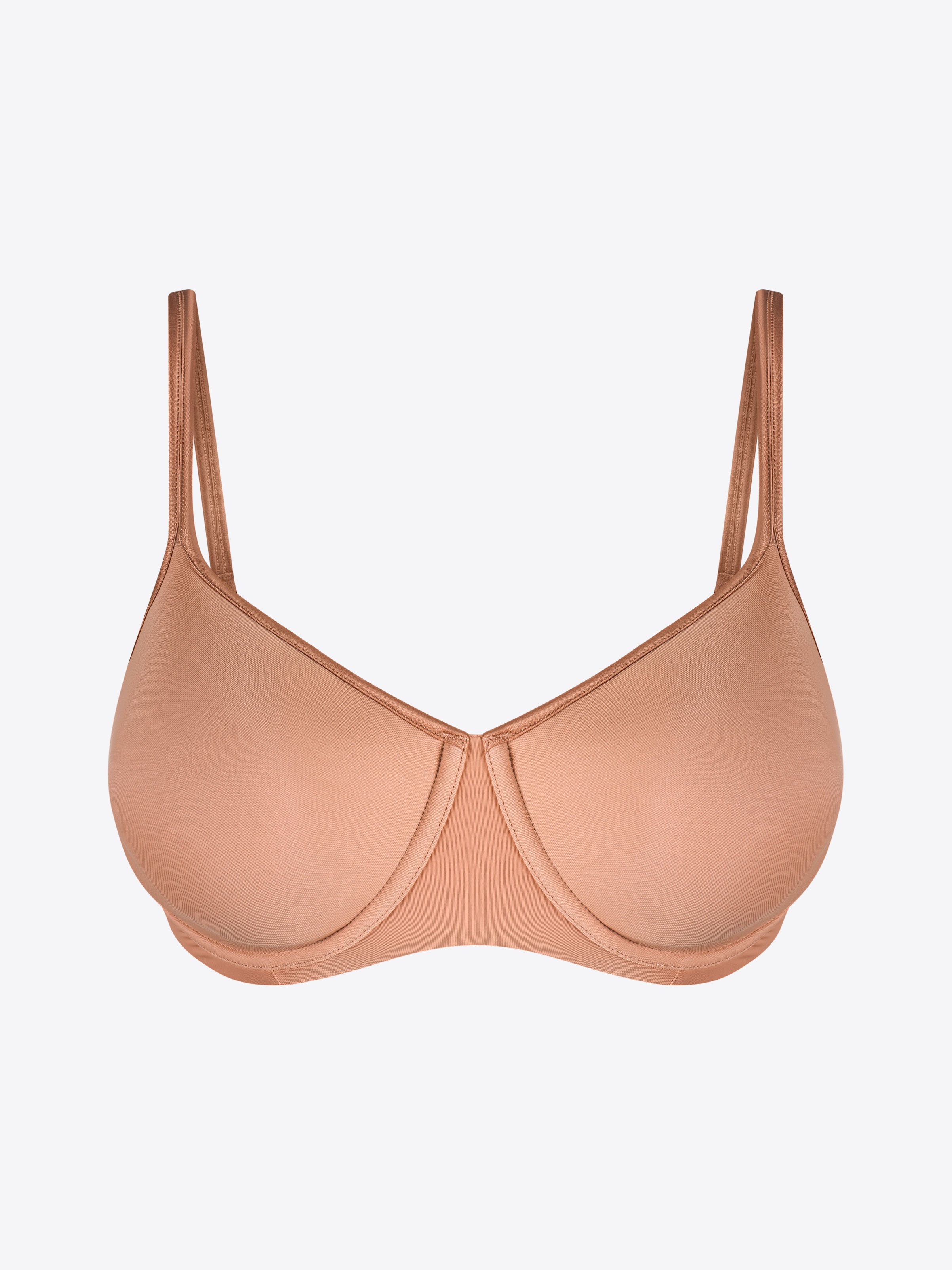 Exclare Full Coverage Double Support Wirefree Plus Size Minimizer Bra -  Beige